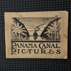 ✴️vtgPanama Canal Pictures Booklet